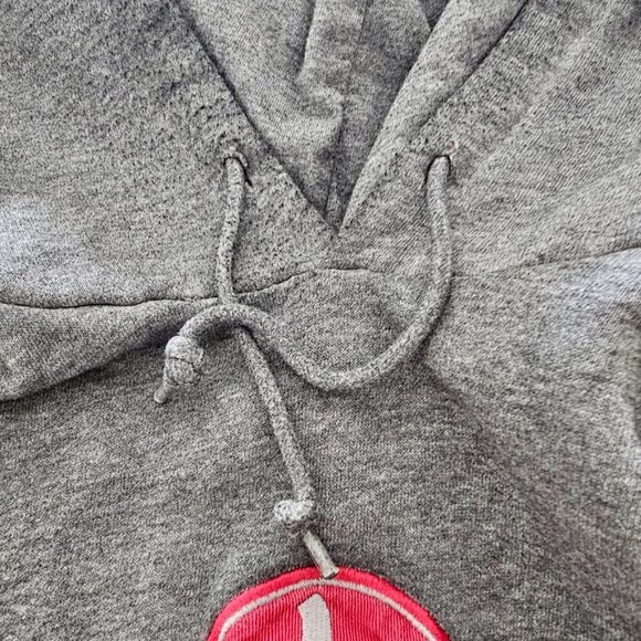 Men's Grey Aeropostale Pullover Long-sleeved Hoodie, L-XL - Picture 11 of 11